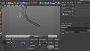 Disintegrating Changing Topology with Thinking Particles in Cinema 4D