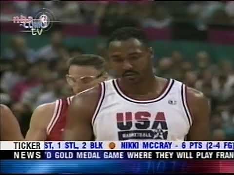 1992 Dream Team vs Canada - Tournament of the Americas Game 2