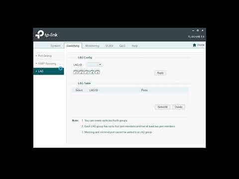 TP-Link 5p TL-SG105E | Overview of settings