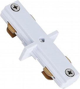 White H Track I Connector H Type Single Circuit 3-Wire-1 Track Lighting Accessories for H Track System Track Lighting Connector