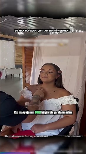 Bu makyaj sanatçısı tam bir süpermen!