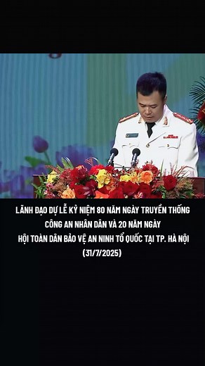 Kỷ niệm 80 năm Ngày truyền thống CAND tại Hà Nội
