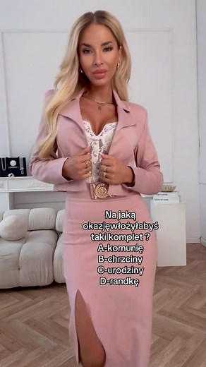 Luksusowy komplet na różne okazje - wygoda i styl