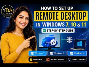 How to Enable Remote Desktop in Windows 7, Windows 10 & Windows 11