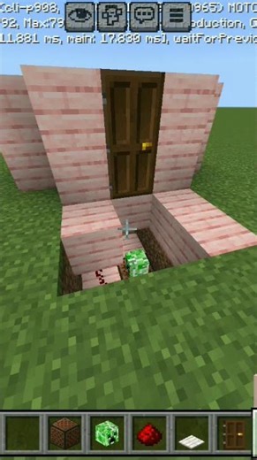 make fake creeper sound #edit #minecraftsurvivalseriesepisode1