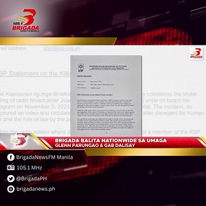 KBP, nakiisa sa pagkondena sa pagpatay kay DJ Johnnie Walker ; Seguridad ng mga broadkaster sa bansa, ikinababahala | via SHEILA MATIBAG #BrigadaPH #InTheHeartOfChangingLives | 105.1 Brigada News FM Manila