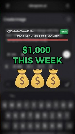 How I'd Make $1,000 This Week With One Free AI Tool 💰