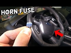 HORN FUSE LOCATION AND REPLACEMENT FORD FOCUS MK3 2012-2018