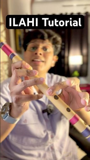Ilahi Flute Tutorial | Basuri Lesson notes notation | How to play flute | Easy tune for beginners