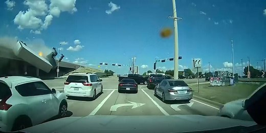 1 dead after tractor-trailer falls off overpass, explodes in North Texas