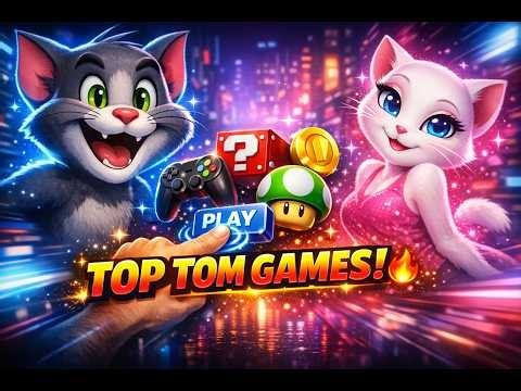 Talking Tom & Angela Tablet Gameplay 🔥 | Most Satisfying Mobile Game (Full HD)