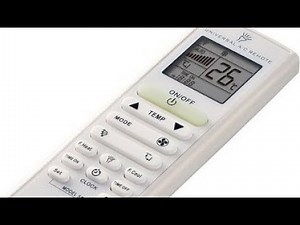 CONTROL REMOTO UNIVERSAL PARA AIRE ACONDICIONADO AC199S K9099 UNI-AR