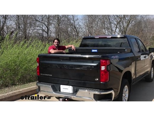 UWS Truck Bed Toolbox w/ Push Button Review - 2021 Chevrolet Silverado 1500 - UWS47TR