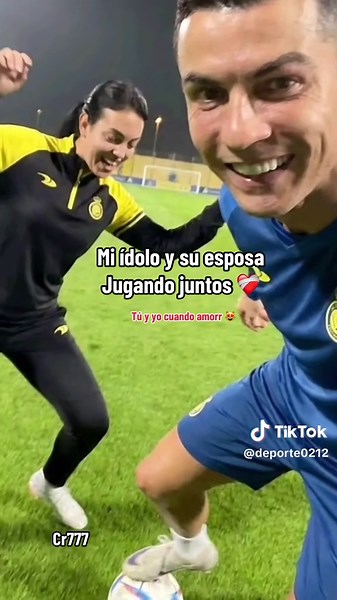 Cristiano y Georgina: Amor y Diversión en la Cancha