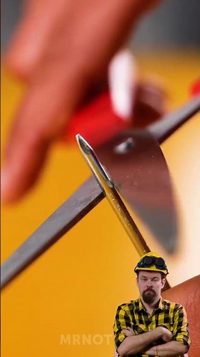 How To SHARPEN SCISSORS FAST ✂️🔥