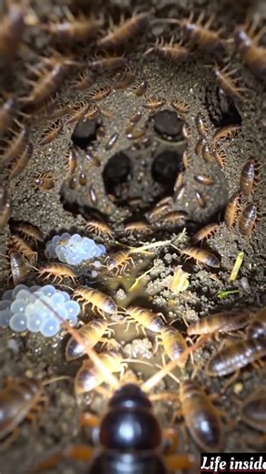 POV: Inside an Earwig’s Hidden World (Night Footage) #shorts #wildlife #pov #documentary