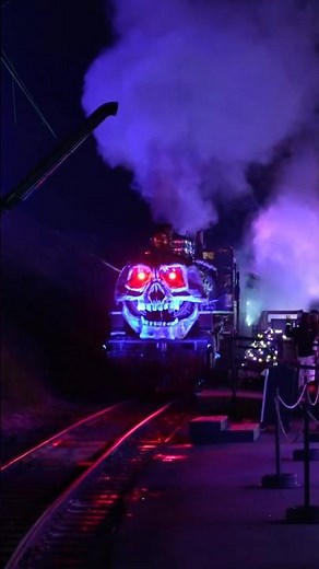 Tweetsie Railroad Ghost Train 2025 #scary #halloween #train #fyp #railway #fypシ゚ #tweetsierailroad