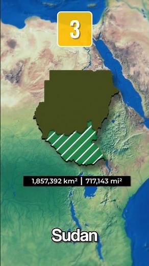 Largest Countries in Africa 📏🌍⭐