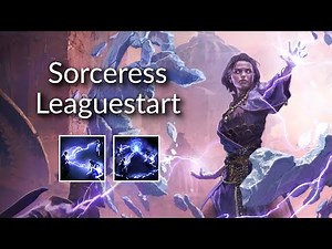 Lvl 1 to Maps - Lightning Sorceress Leaguestart Leveling