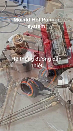 molirld Hot Runner system #plasticmolding # #factory #injection #injectionmolding #hotrunner