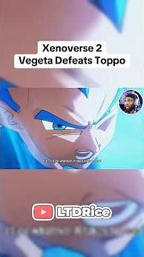 Vegeta Defeats Toppo | Xenoverse 2