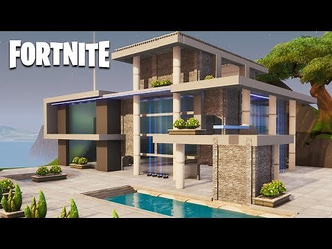Fortnite Creative - Modern House (Speed Build)