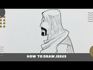 How to Draw Jesus Easy | Ascension Day of Jesus