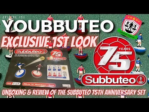 EXCLUSIVE First Look & Review at the Subbuteo 75th Anniversary Edition Youbbuteo