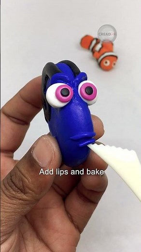 Dory (Finding Nemo)- Polymer clay tutorial