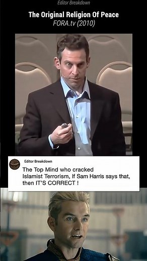OT - Sam Harris on Original Religion Of Peace