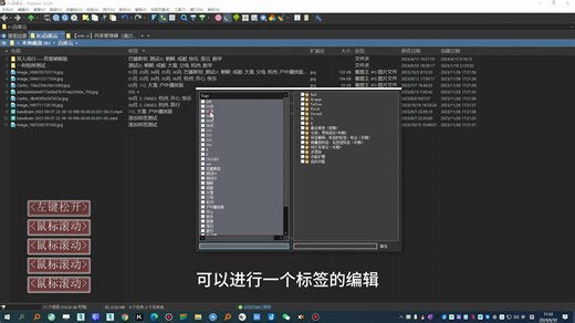 大量文件文件夹标签化管理工具