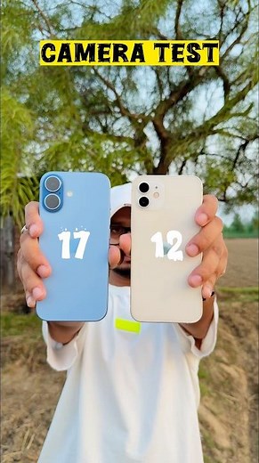 iPhone 17 vs iPhone 12 camera test