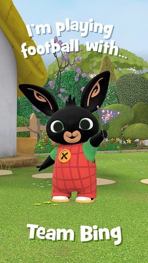 9.4K views · 49 reactions | Who are you playing football with? ⚽️ Let us know in the comments below! | Bing Bunny | Facebook