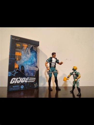 Wet-Suit (A GI Joe Stop Motion Unboxing) #shorts