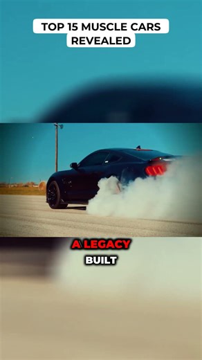 Top 15 Muscle Cars Revealed