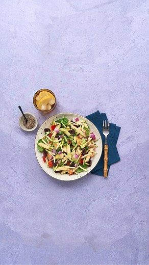 11K views · 38 reactions | We are now in the last weeks of the Spring Menu! This will be the last chance to taste new meals like this delicious Chicken & Mediterranean Vegetable Pasta Salad with Green Goddess Dressing. Available on the lunch menu in Week C. Check it out, link in comments. | Lite n' Easy | Facebook