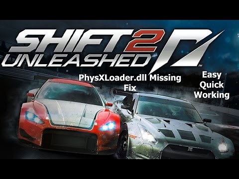 PhysXLoader.dll Missing Need for Speed Shift 2 Fix