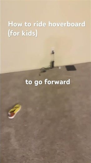 How to ride a hoverboard