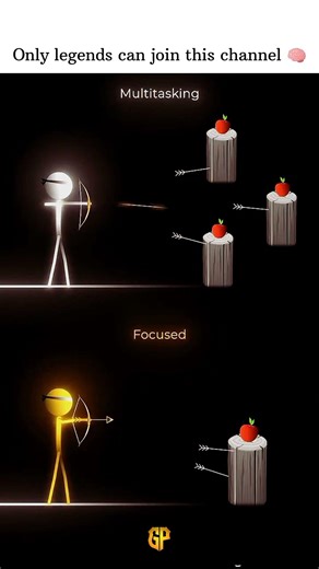 Multitasking vs Focus | The Secret of Success 🔥#motivation#stayfocused#selfimprovement