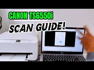 How to Scan Documents with Canon TS3355: Save as PDF & Print