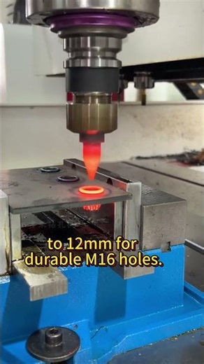 CNC Thermal Drill & Tapping Machine #cnc #machine #factory #drilling #tapping #drillingmachines