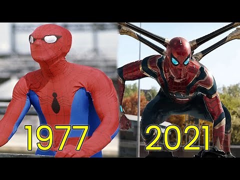 Evolution of Spider-Man in Movies & TV (1977-2021)