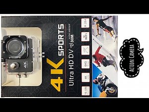 4k SPORTS ULTRA HD DV WATER PROOF CAMERA ACTION CAMERA||GOPRO CLONE ||BEST BUDGET ACTION CAMERA