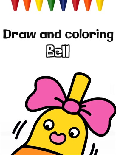 Creative Bell Drawing and Coloring Techniques