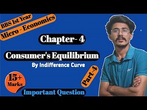 Consumer's Equilibrium by indifferent curve || Consumer's equilibrium under ordinal utility analysis