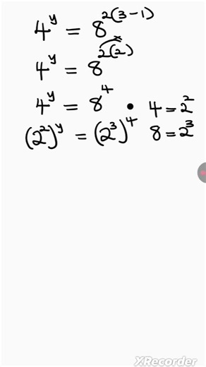 Exponential Equation #maths #education #puzzle