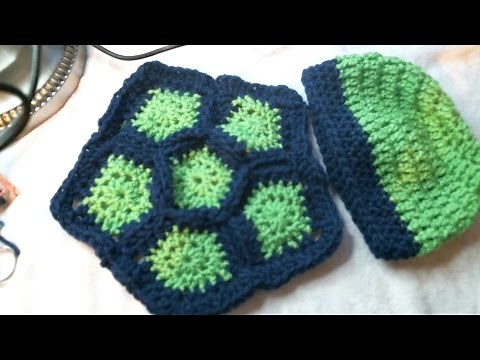 Crochet Turtle Photo Prop set 0-3months