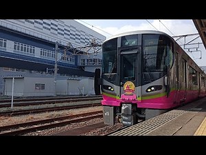敦賀駅ハピラインふくい521系発車