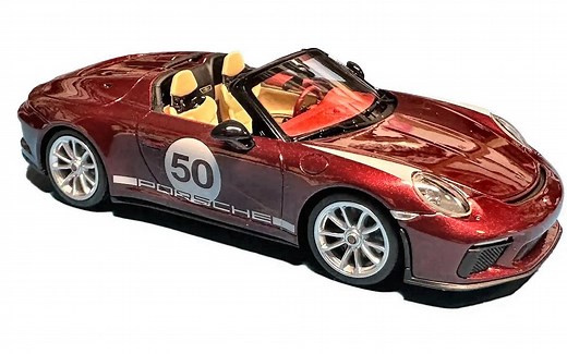 [The Scalemodeling] 建造自定义保时捷911 Speedster Heritage Design Edition模型车
