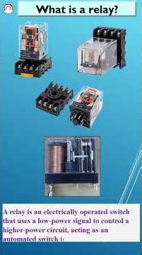 What is a relay?How relay works? #shorts #